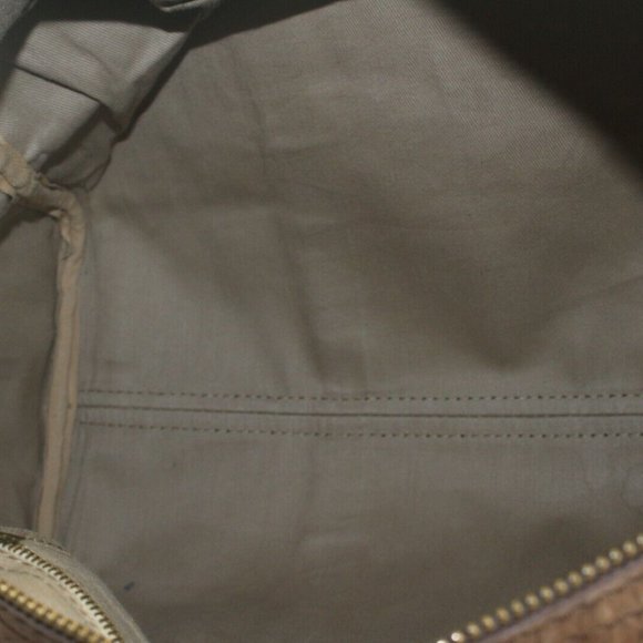 Dior Brown Embossed Nubuck Suede Trotter Duffle Bag 3DD918K - Picture 4 of 11